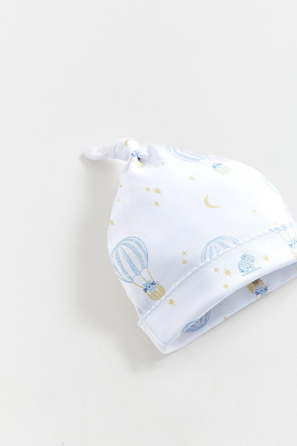 Gorro C Nudo Robin Celeste