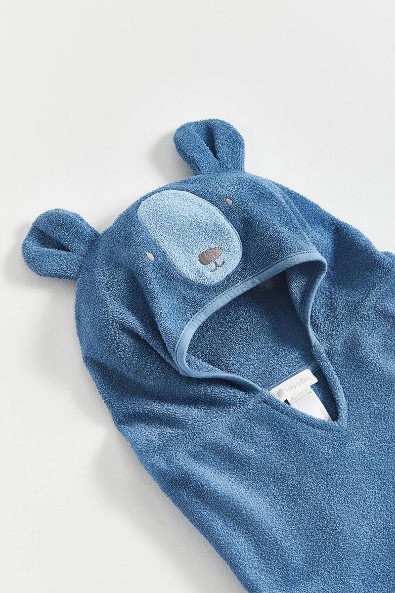 Poncho Towel Azul