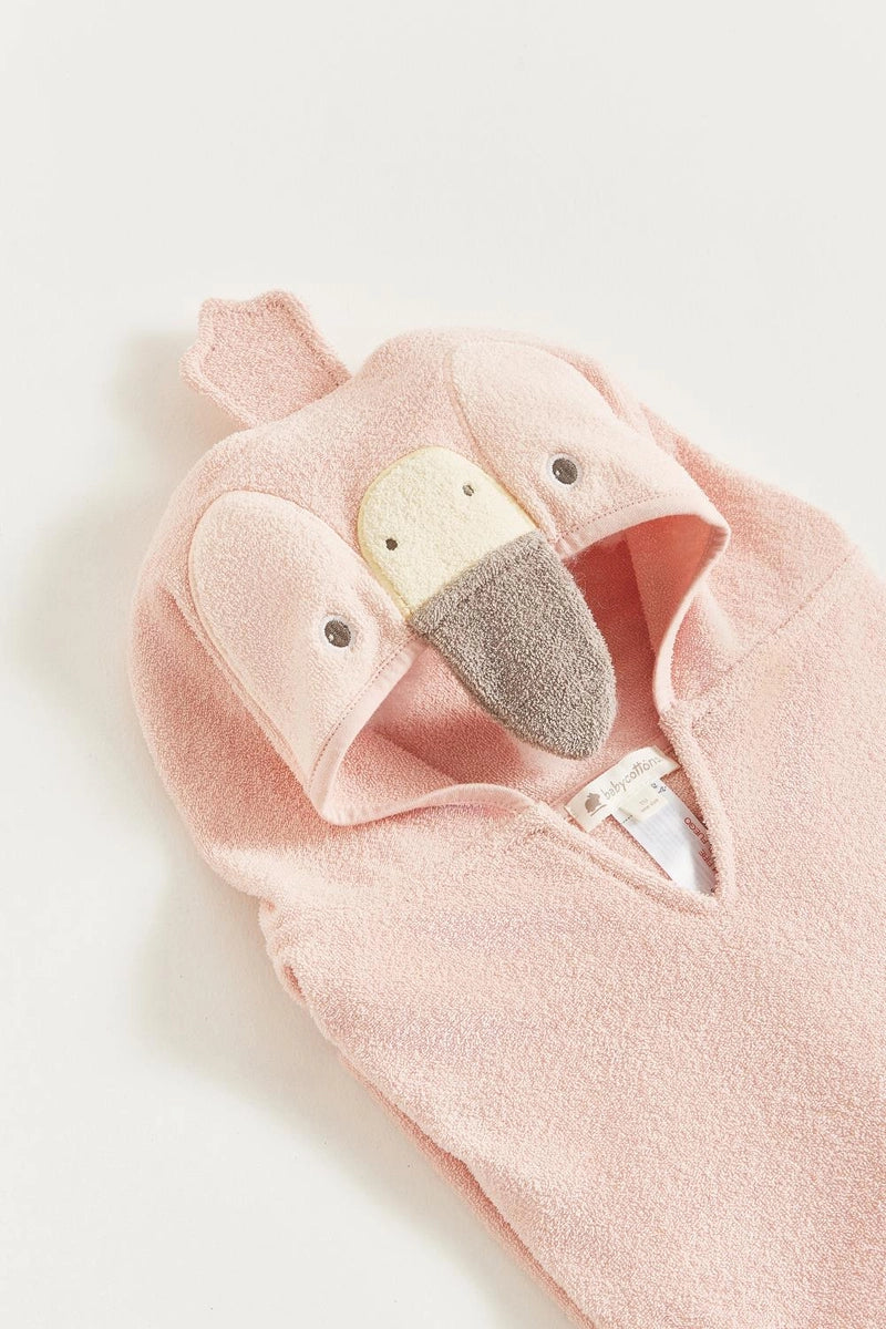 Poncho towel Rosa