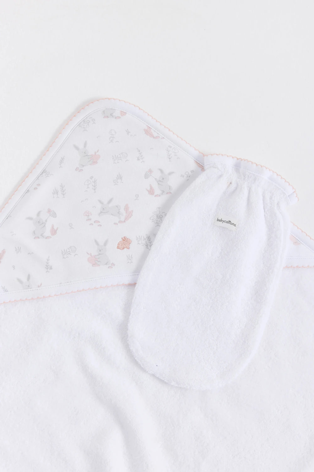 Toalla Chica Bunny Rosa