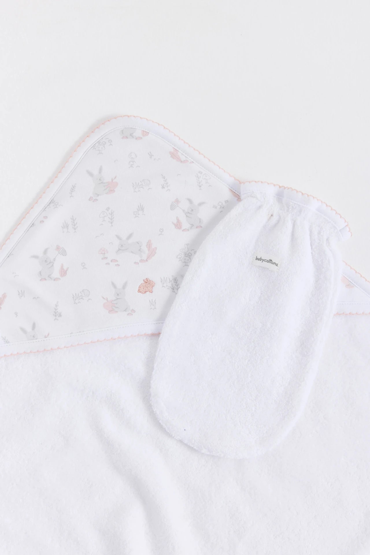 Toalla Chica Bunny Rosa