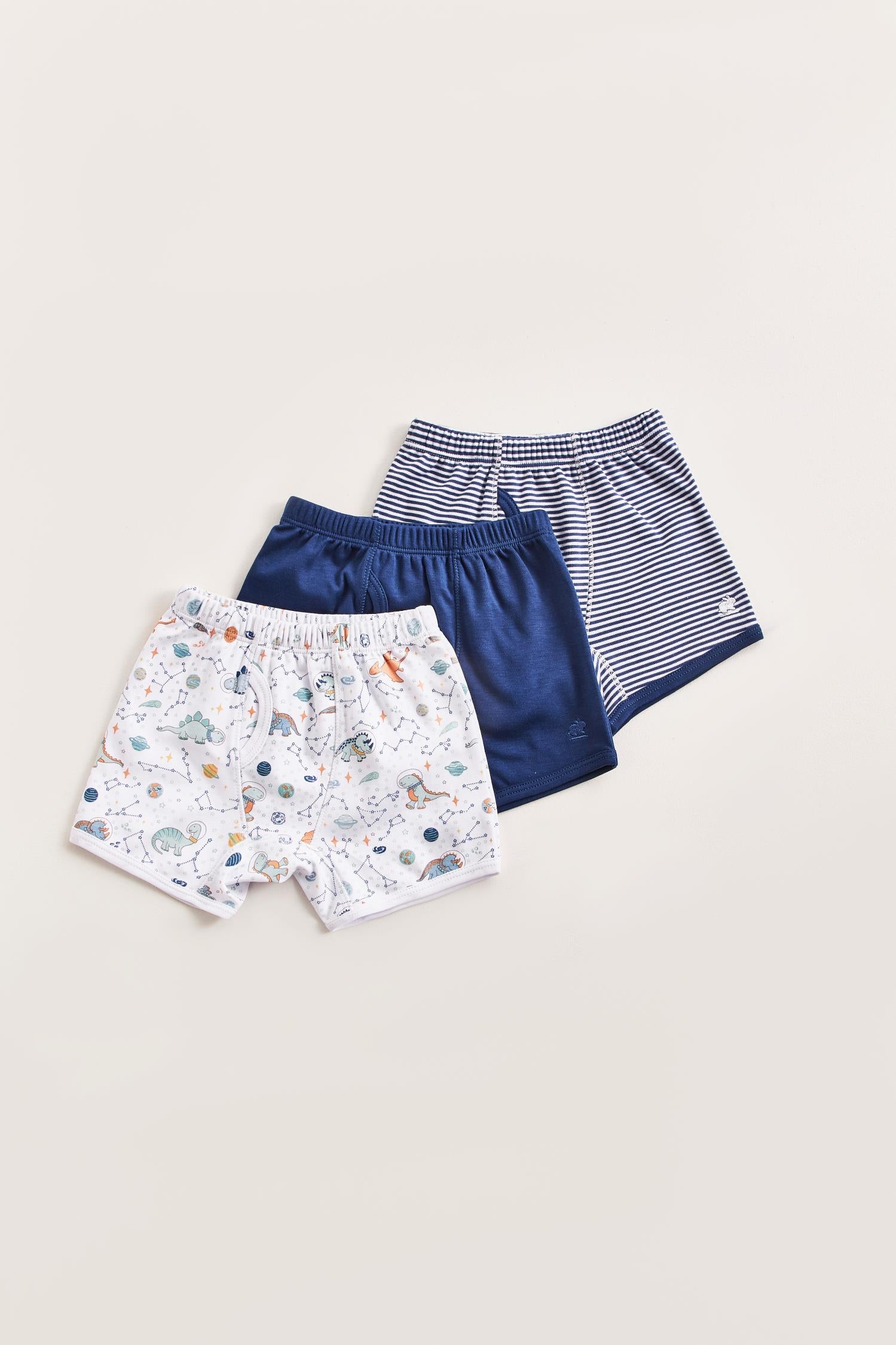 Set de boxer X3 Space Dinos pima