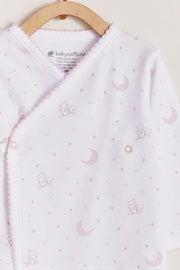 Set kimono ranita Gustav pima rosado