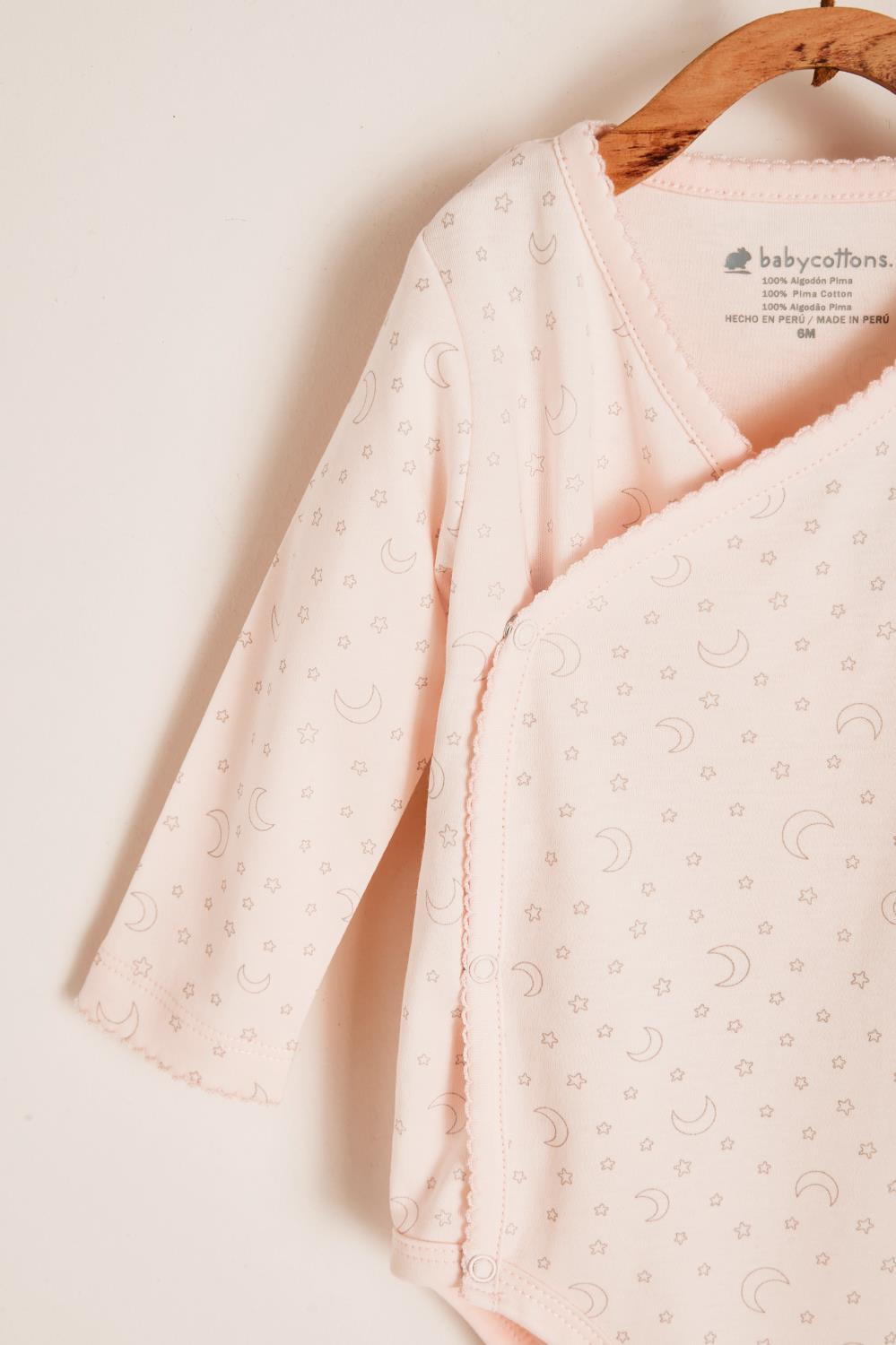 Set body cruzado Olive pima rosado