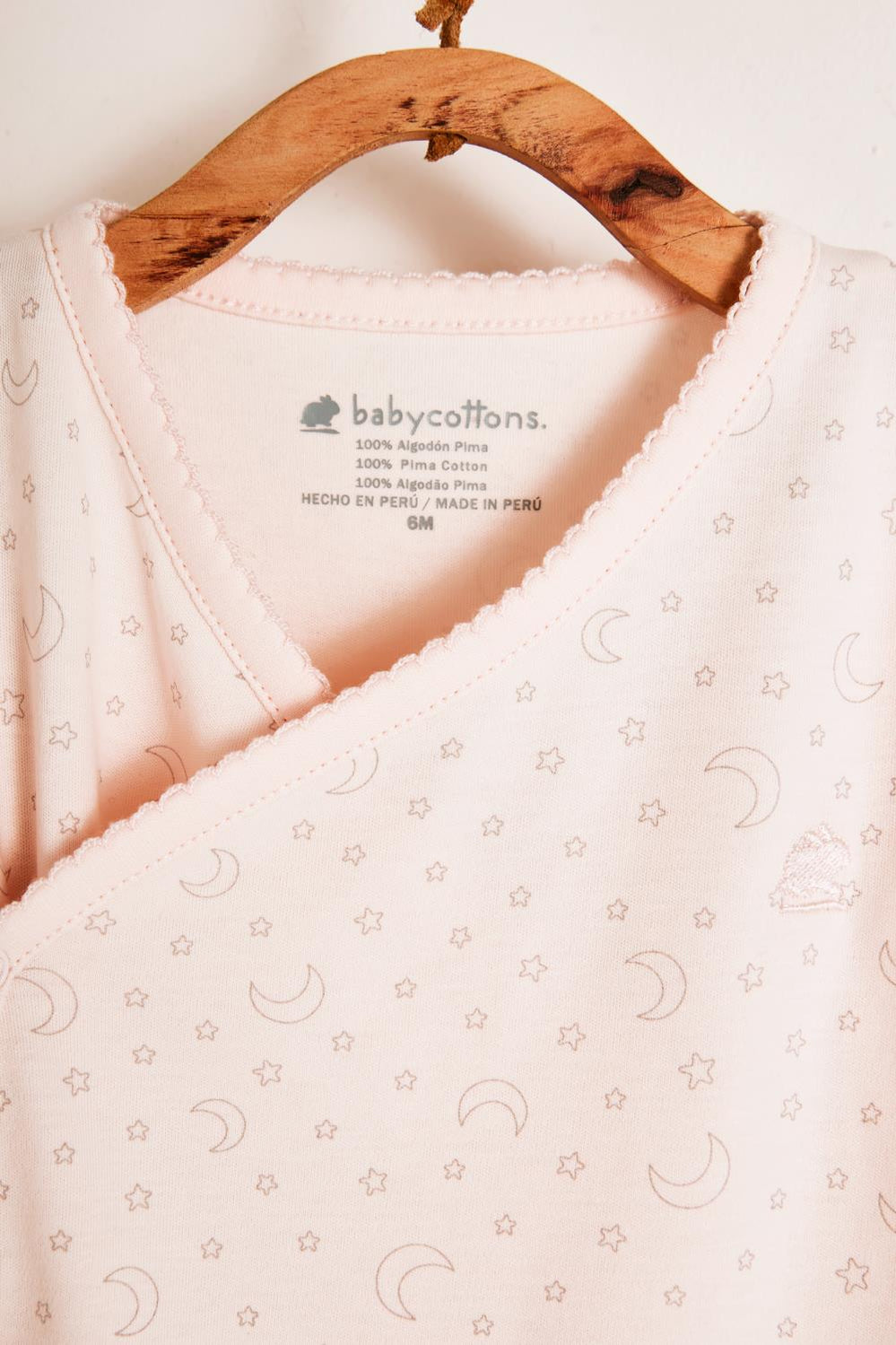 Set body cruzado Olive pima rosado