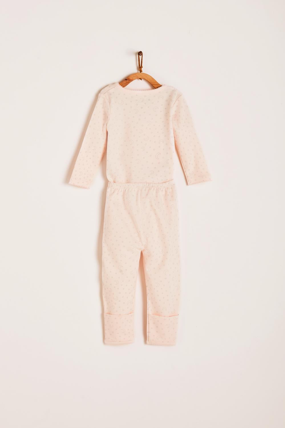 Set body cruzado Olive pima rosado