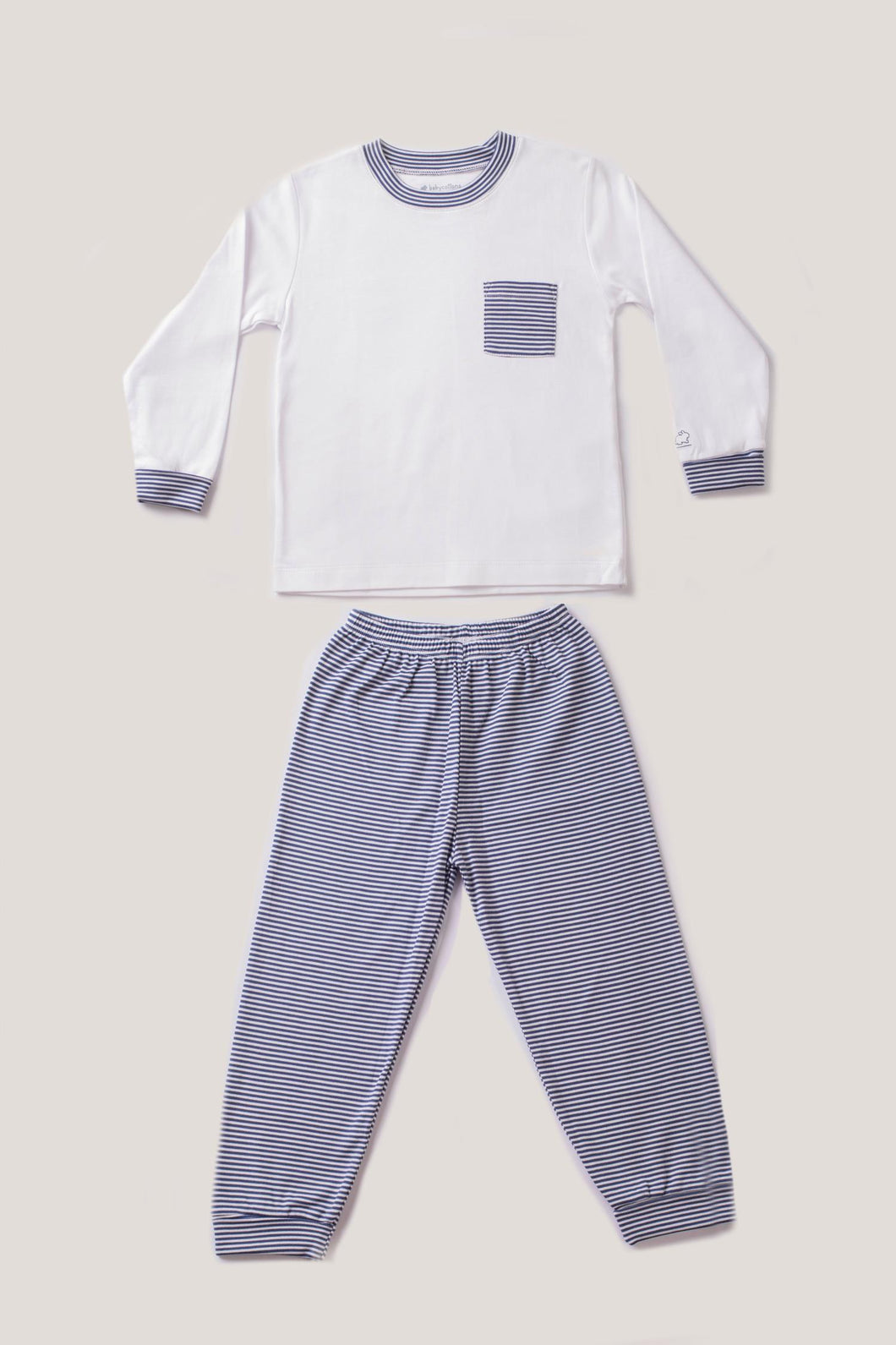 Pijama Nick ocean stripes pima