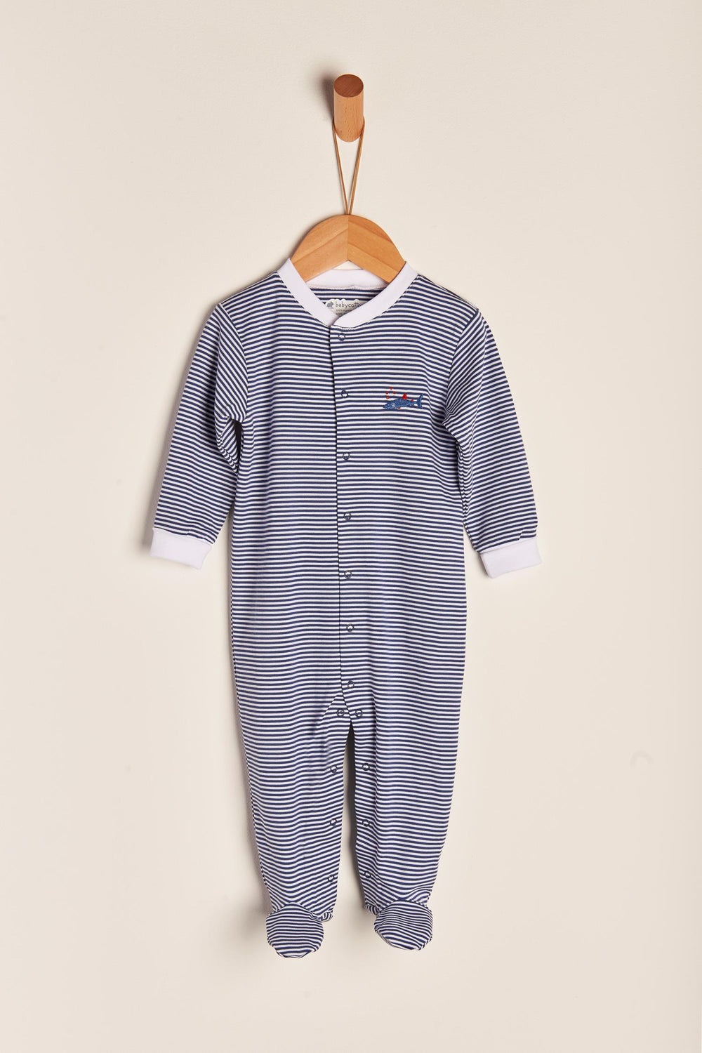 Enterito Toby ocean stripes pima