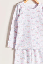 Cargar imagen en el visor de la galería, Pijama Carla Rainbow land Pima
