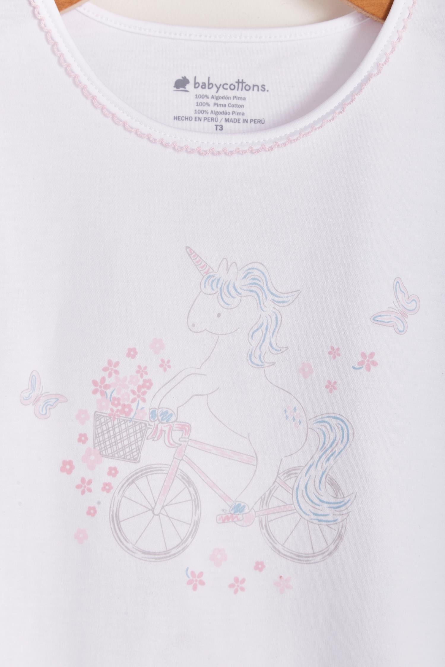 Pijama Victoria Unicorn pima