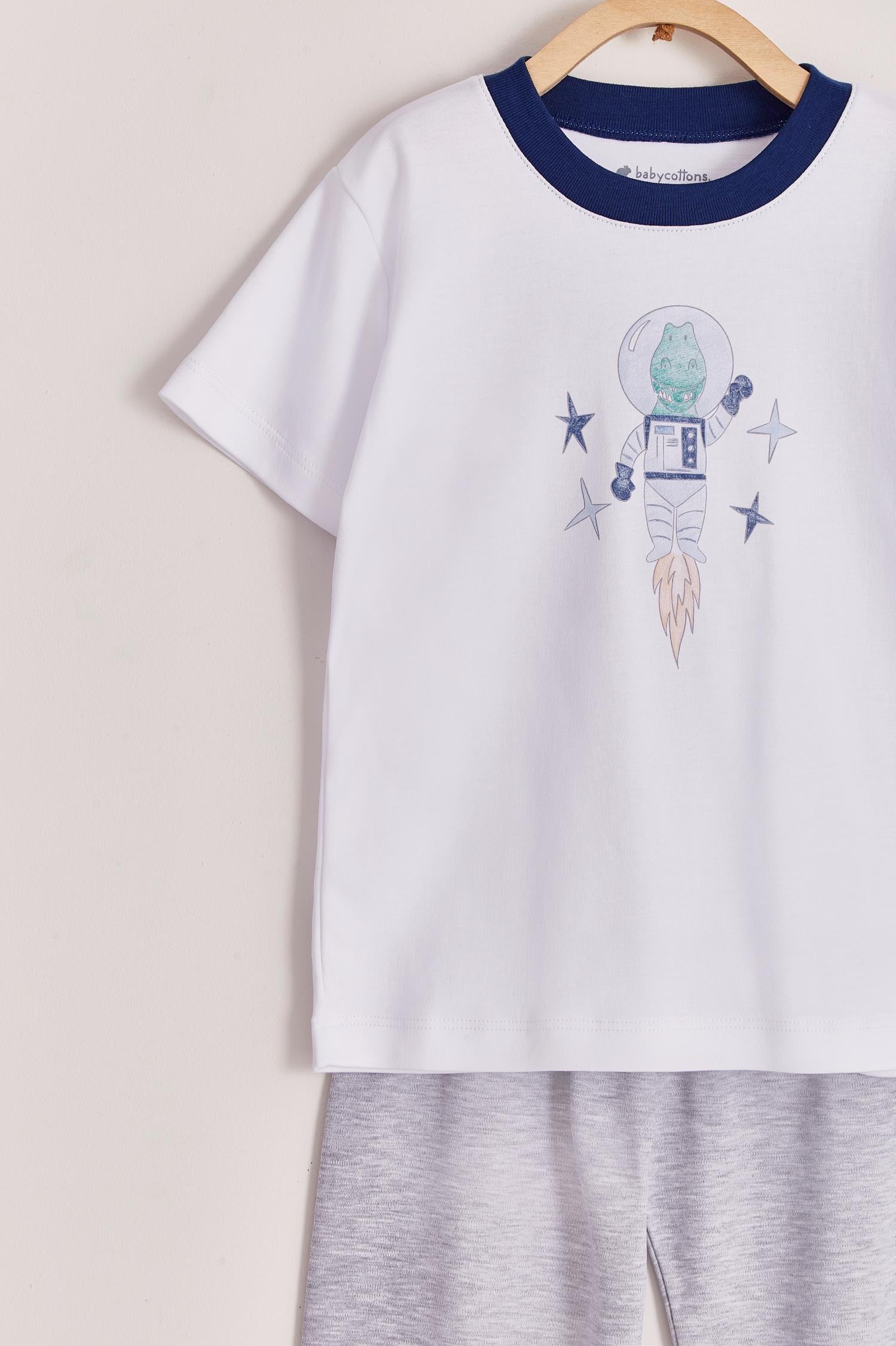 Pijama Jack Space Dinos pima