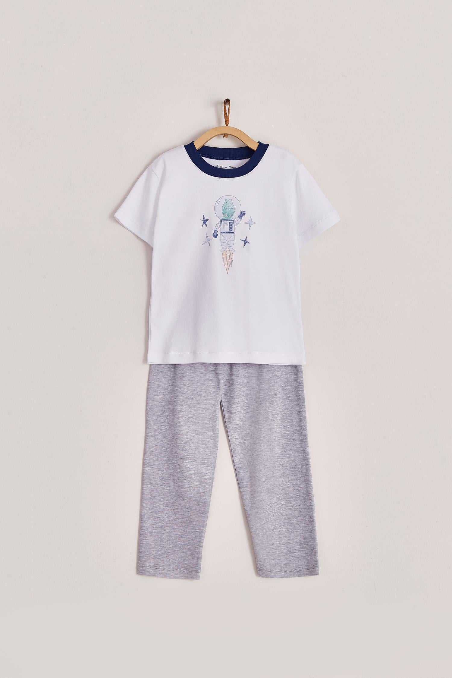 Pijama Jack Space Dinos pima