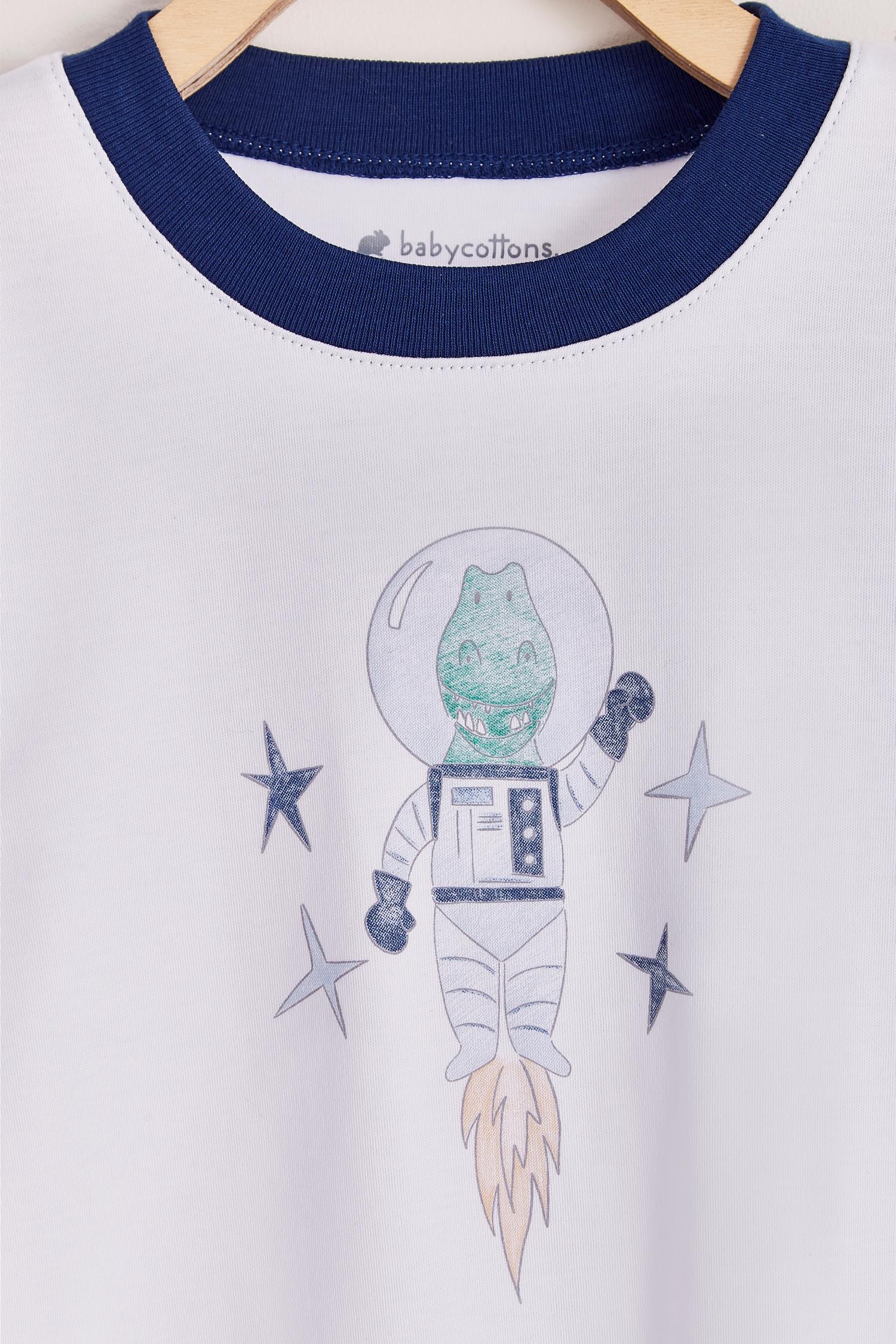 Pijama Jack Space Dinos pima