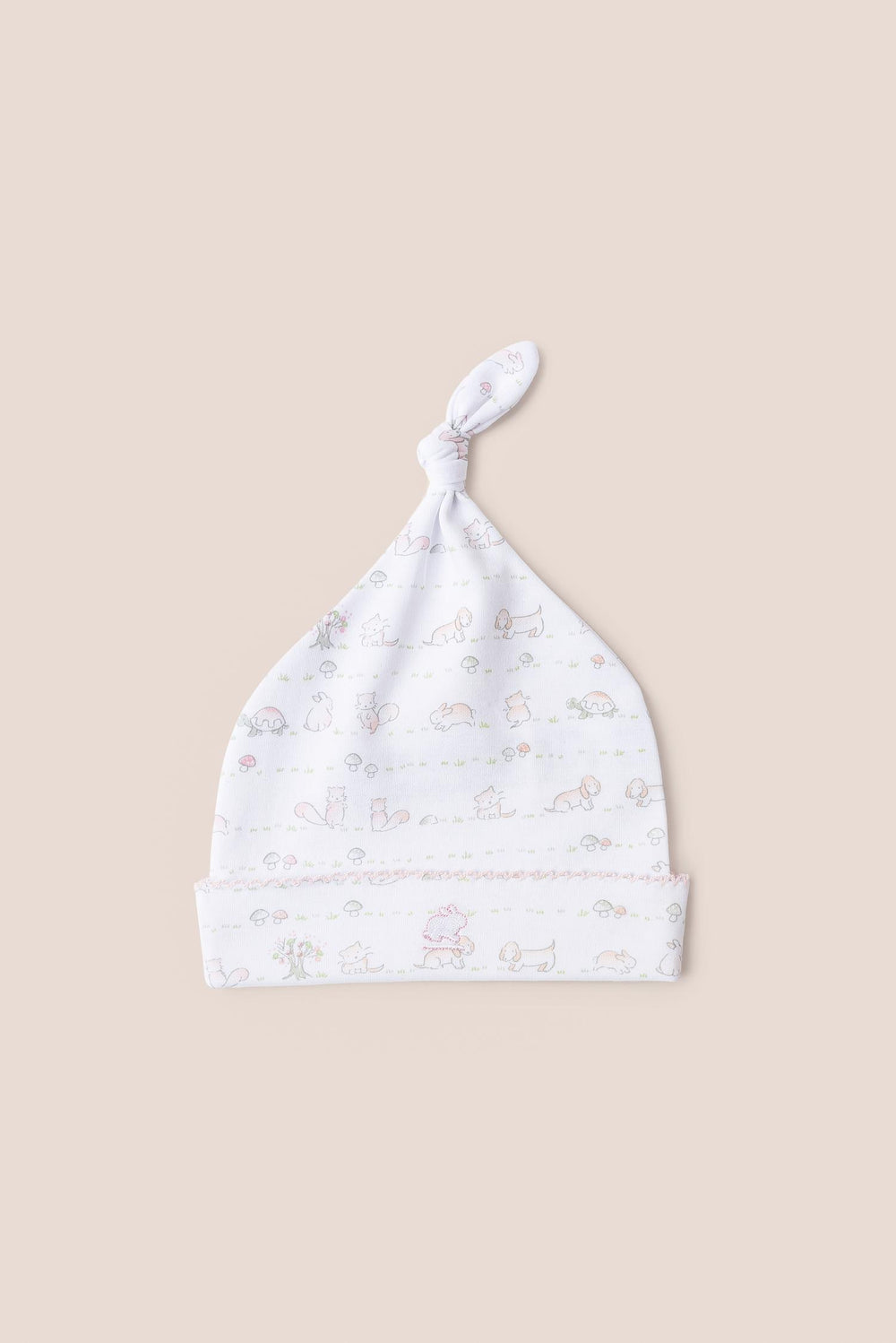 Gorro gajos in the woods rosa