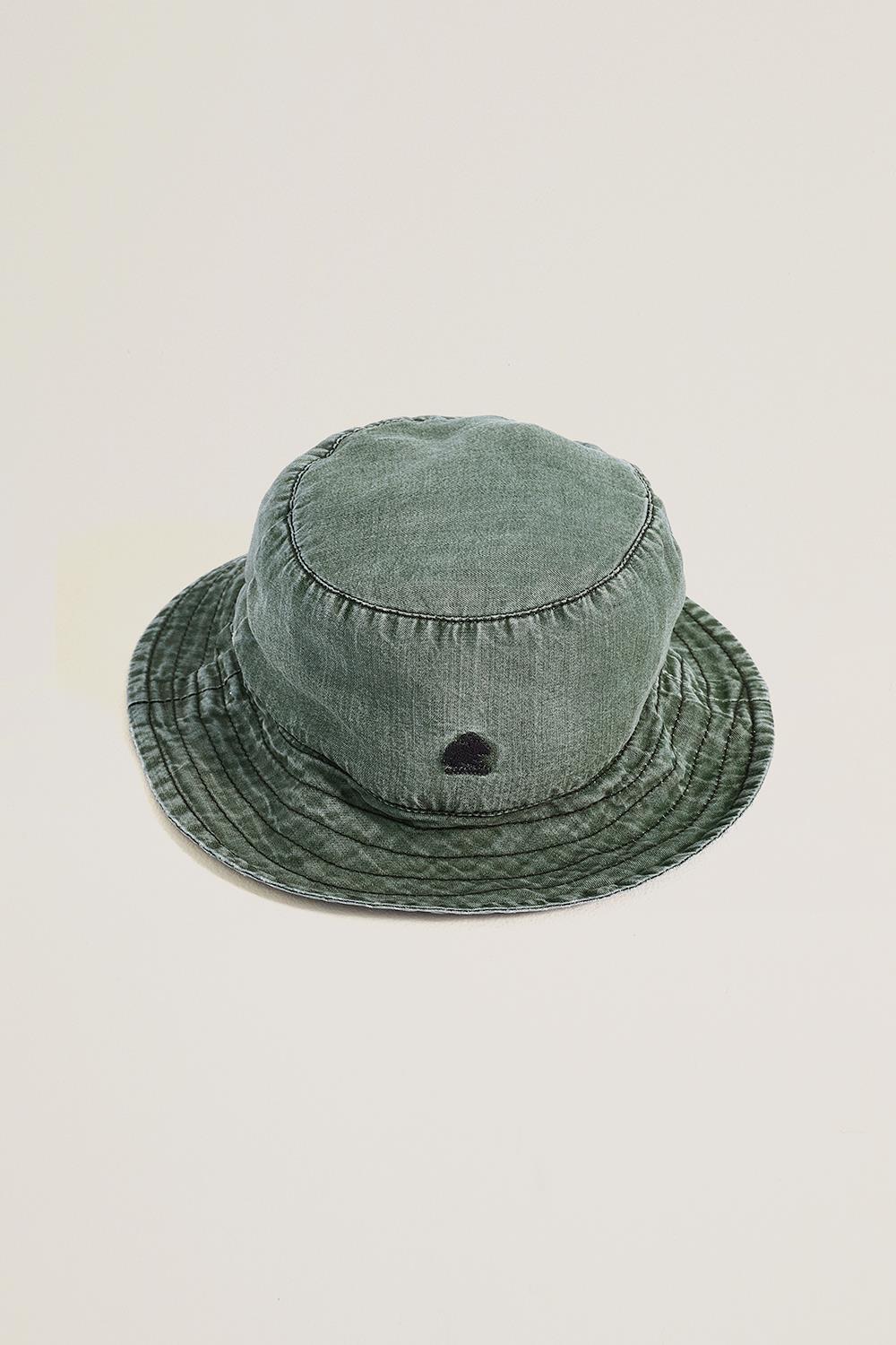 Sombrero Tencel Verde