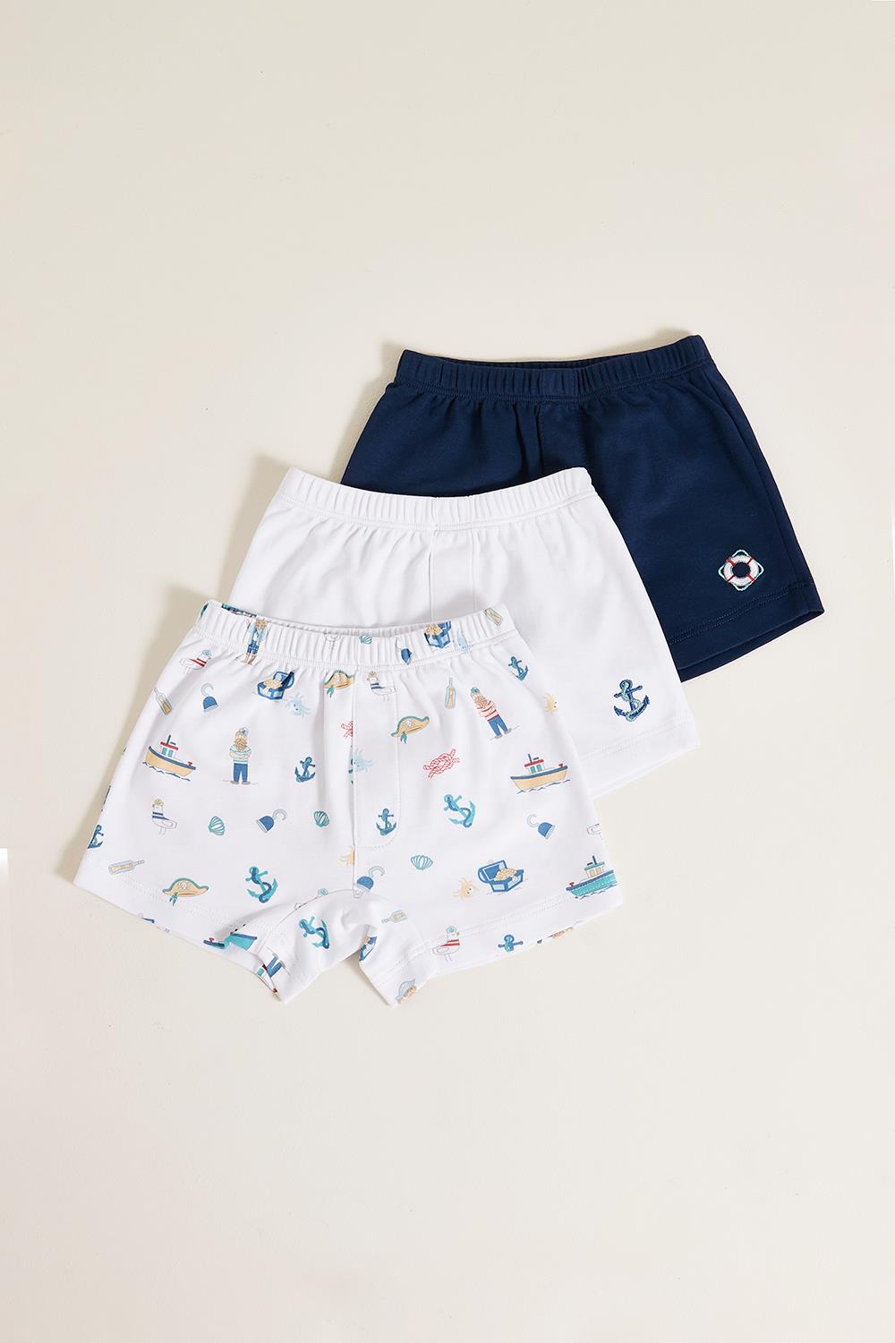 Set Boxer X3 Pirate Pima
