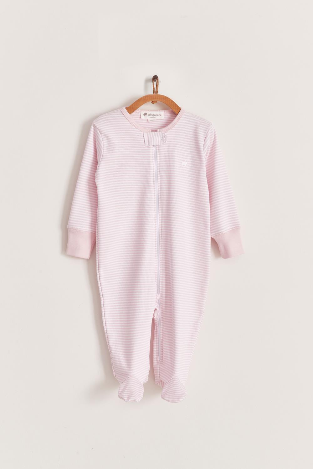 Footie Zipper Rib Ray