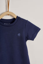 Cargar imagen en el visor de la galería, Body T-shirt Manga corta Azul
