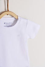 Cargar imagen en el visor de la galería, Body T-shirt Manga corta Blanco

