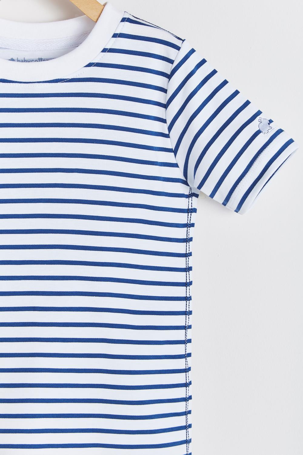 T-Shirt Rayada Sailing Pima