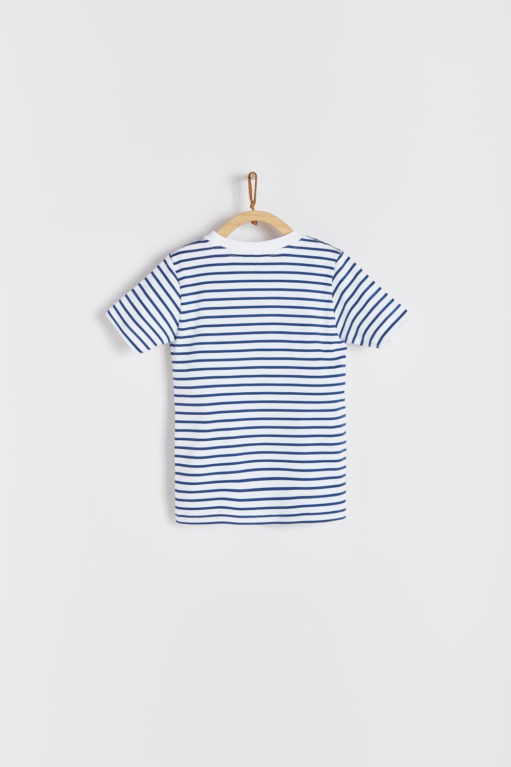 T-Shirt Rayada Sailing Pima