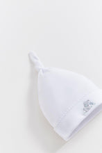 Cargar imagen en el visor de la galería, Gorro con nudo Alfred Celeste
