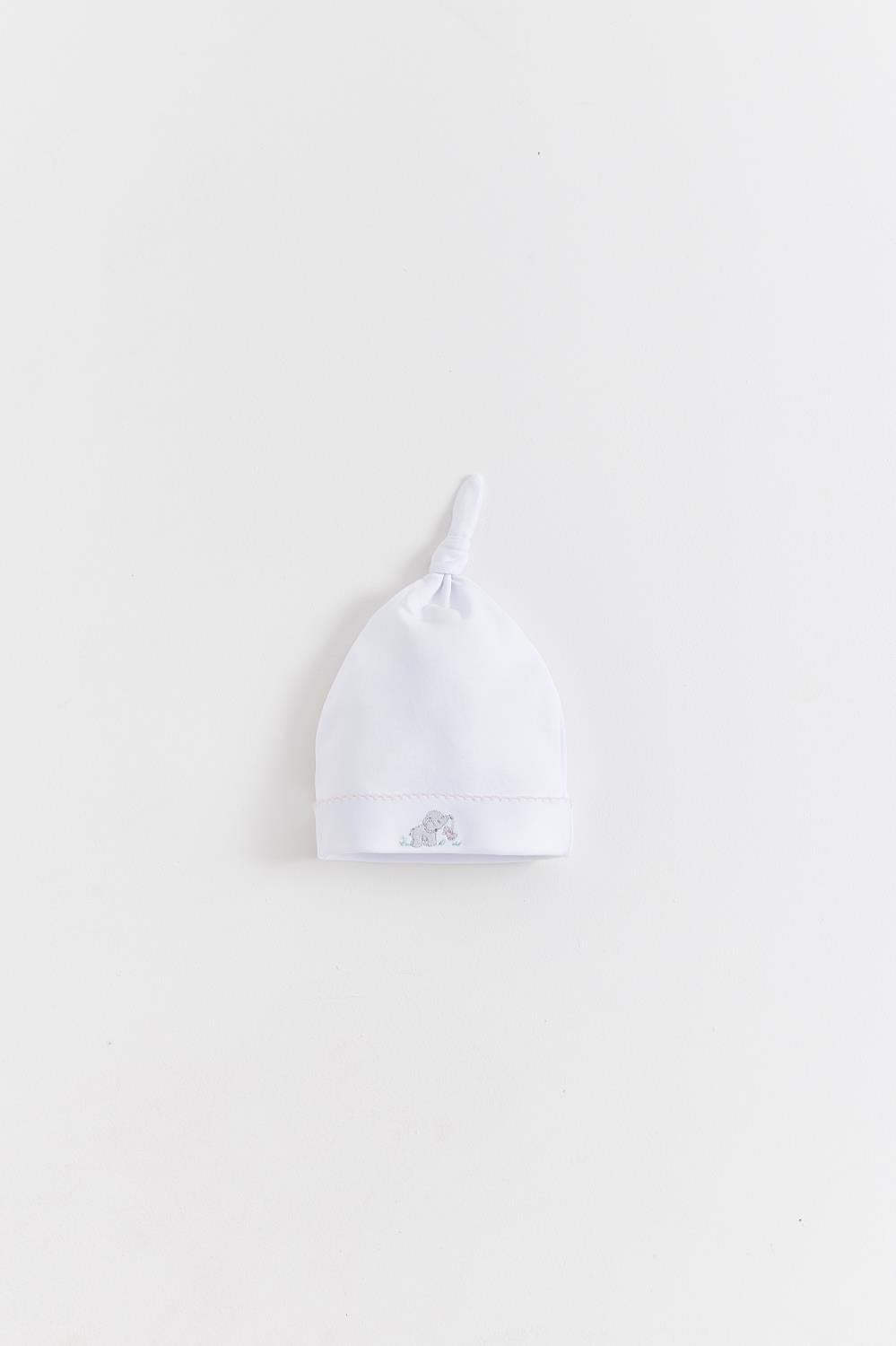 Gorro con nudo Alfred Rosa