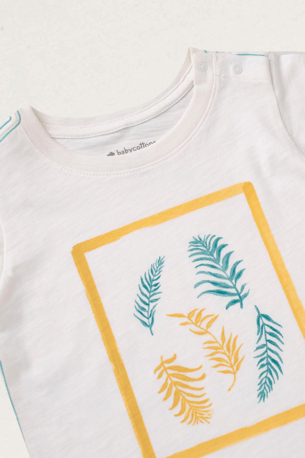 T shirt bebé Fun  Leaves Flame