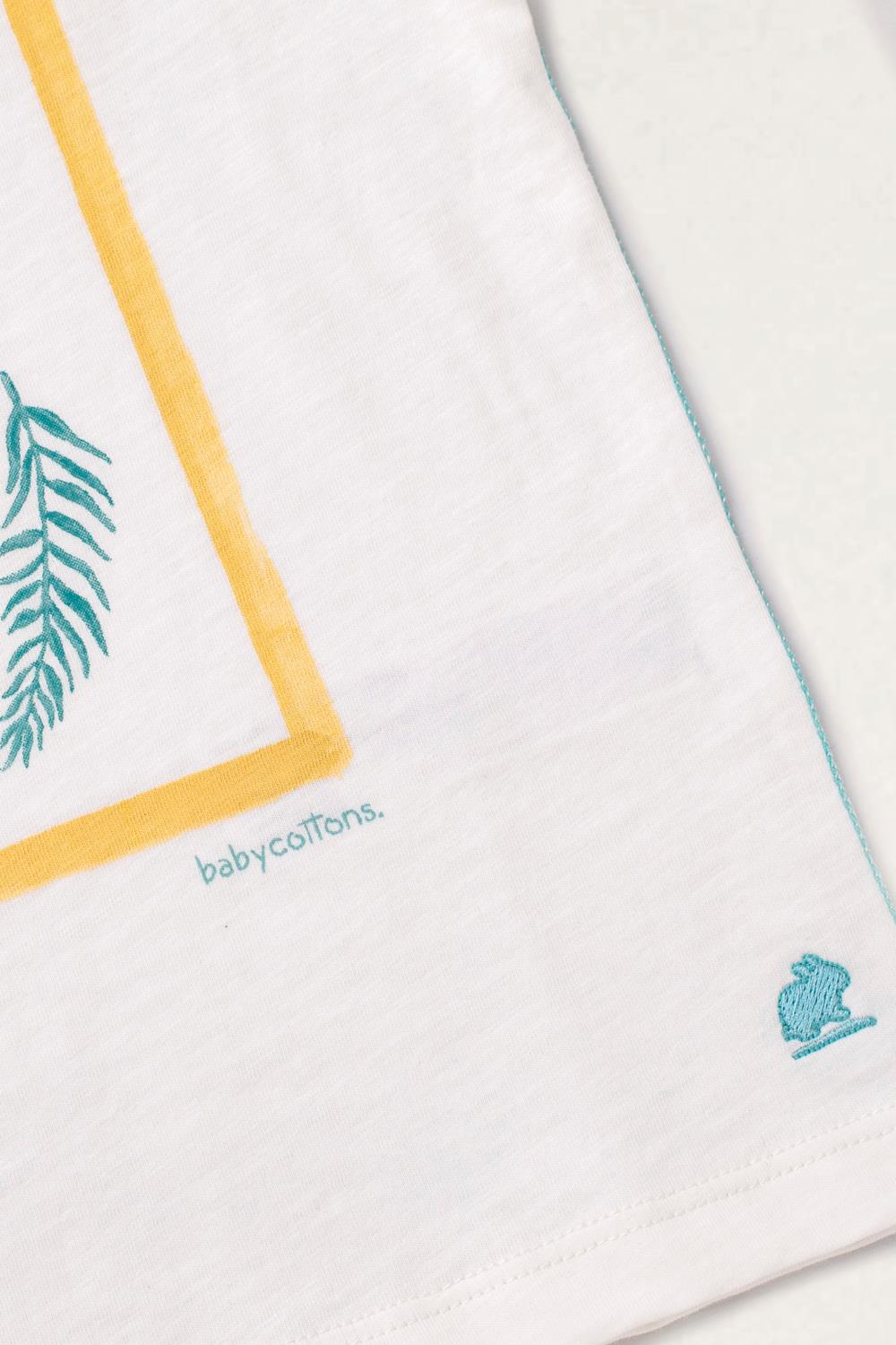 T shirt bebé Fun  Leaves Flame