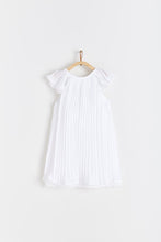 Cargar imagen en el visor de la galería, Vestido Plisado Celebration Blanco
