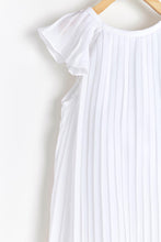 Cargar imagen en el visor de la galería, Vestido Plisado Celebration Blanco
