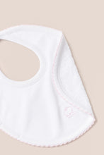 Cargar imagen en el visor de la galería, Babero NB logo rosa
