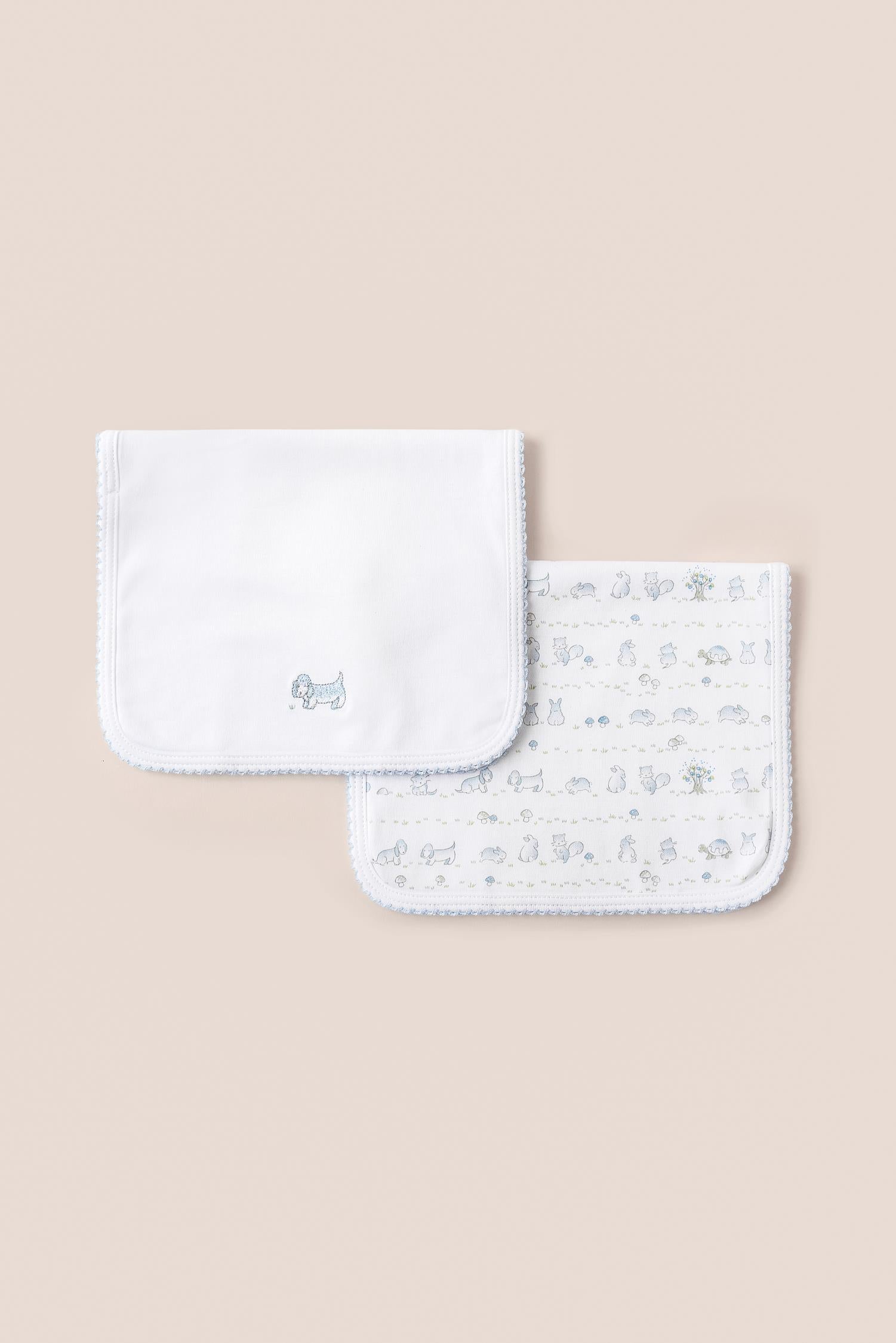 Babitas in the woods set X 2 azul