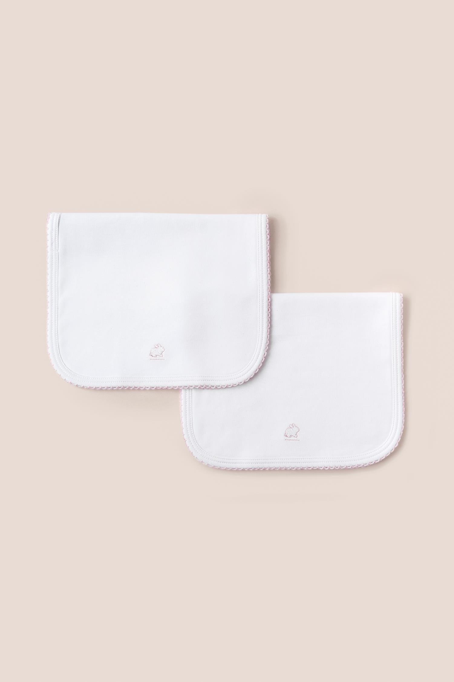 Babitas dobles set X 2, logo rosa