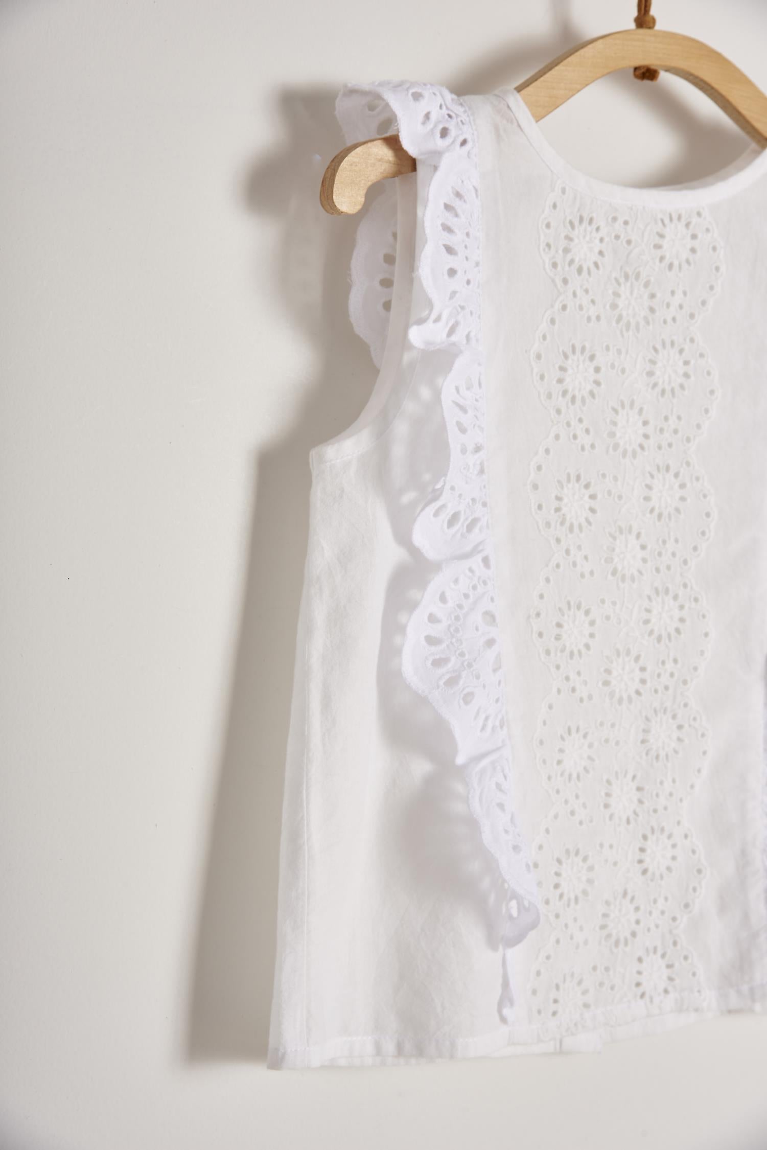Blusa niña Alicia Broderie