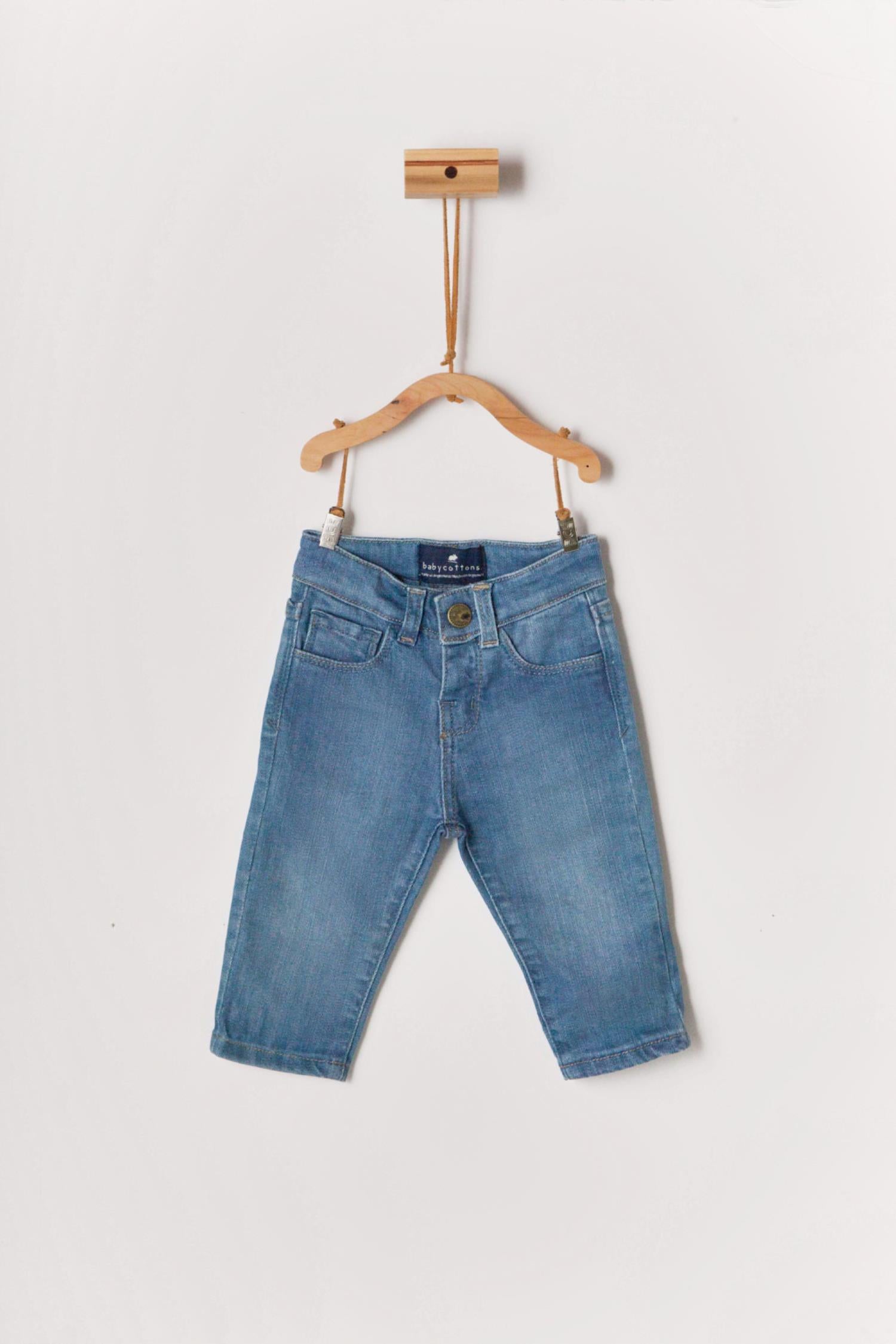 Denim blue wash bebe