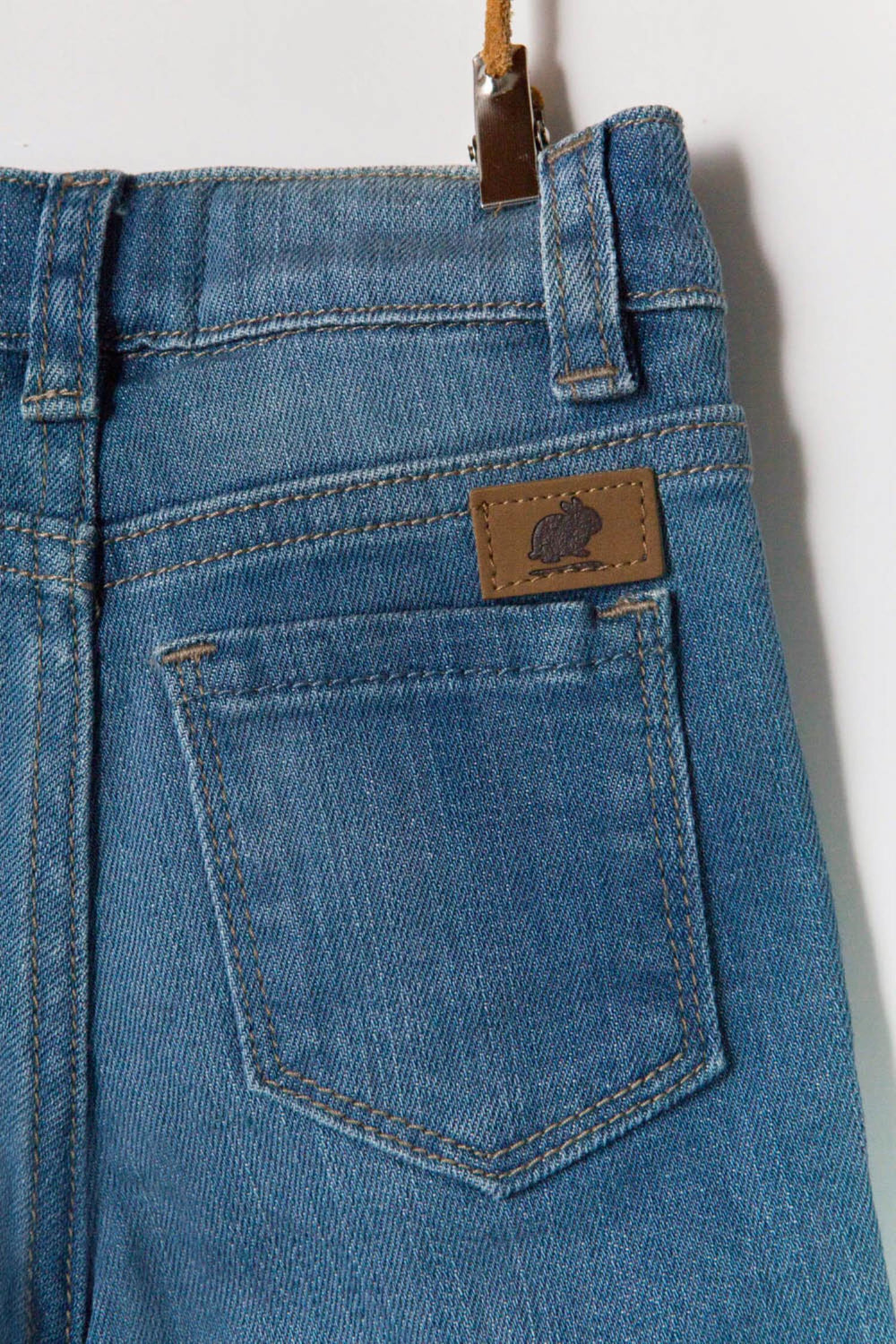 Denim blue wash bebe