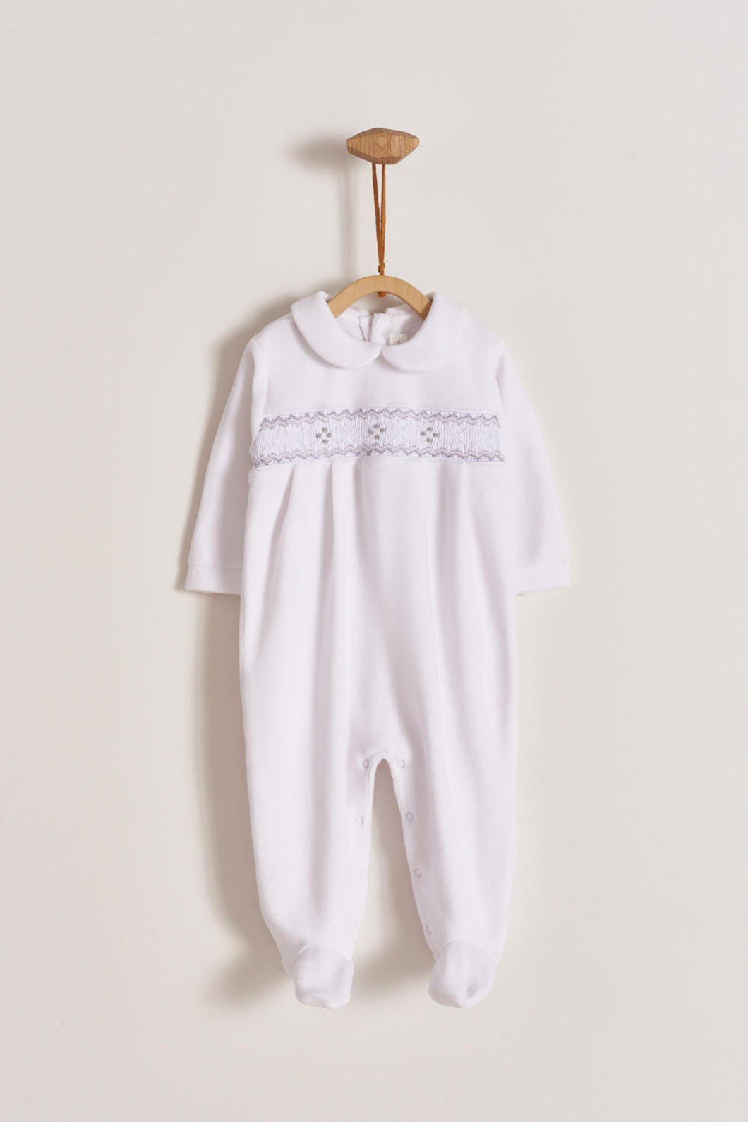 Enterito Smock Blanco