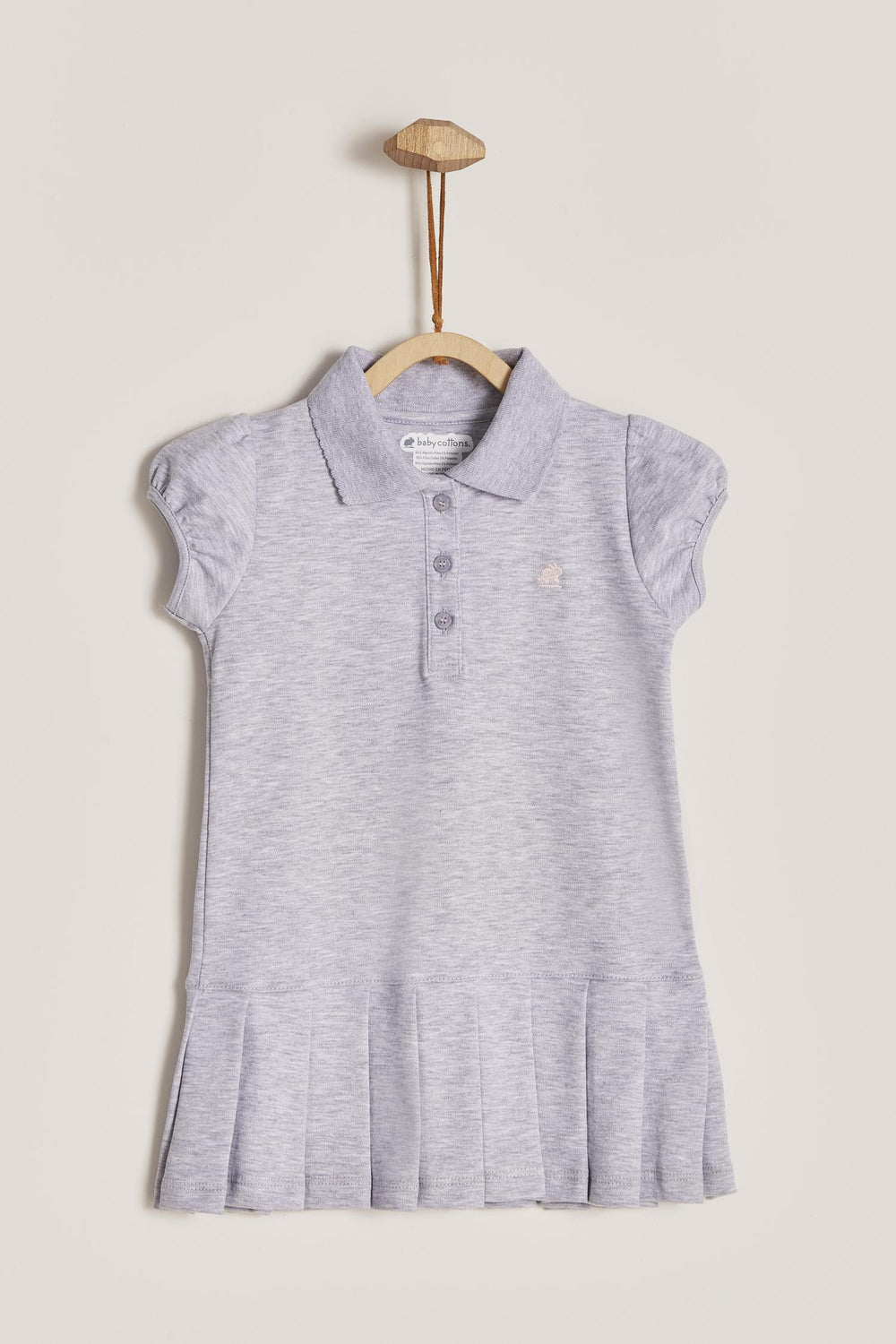 Vestido Tenis pima gris