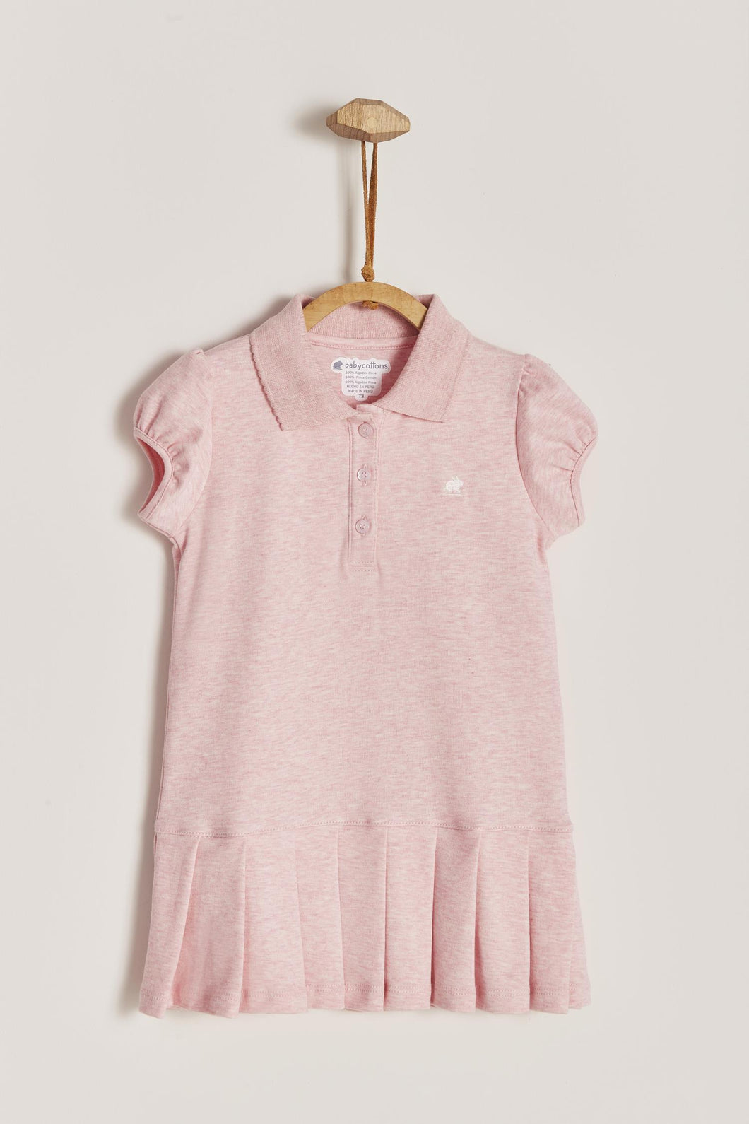 Vestido Tenis pima rosa
