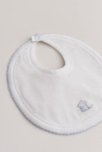 Cargar imagen en el visor de la galería, Babero chico c/plástico azul

