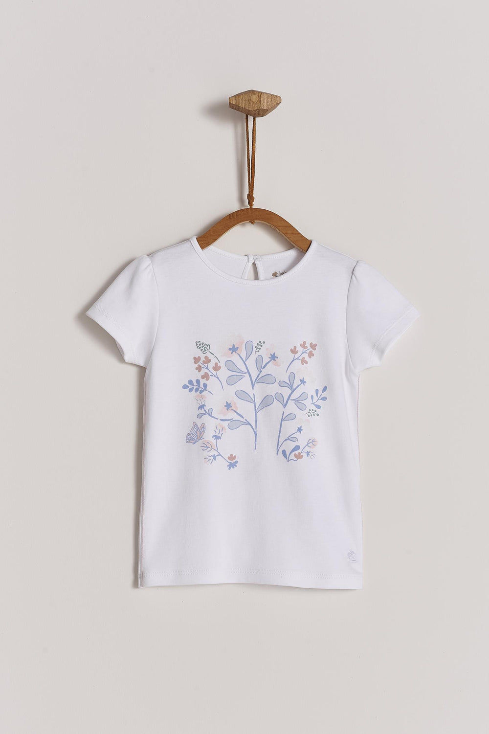 Remera mc c/estampa flowers