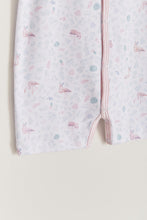 Cargar imagen en el visor de la galería, Enterito jane flamingo pima rosa
