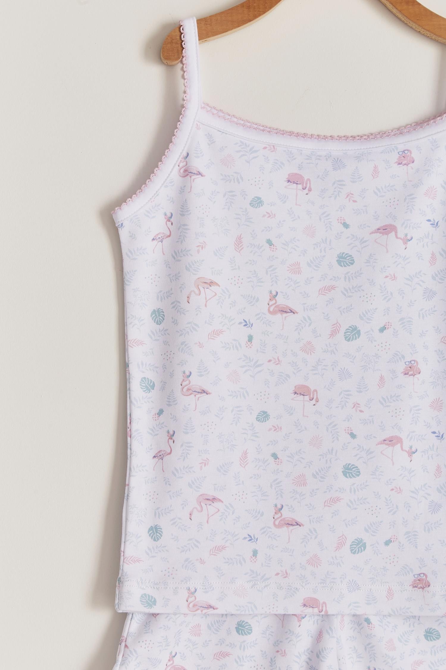 Pijama Kate flamingo pima