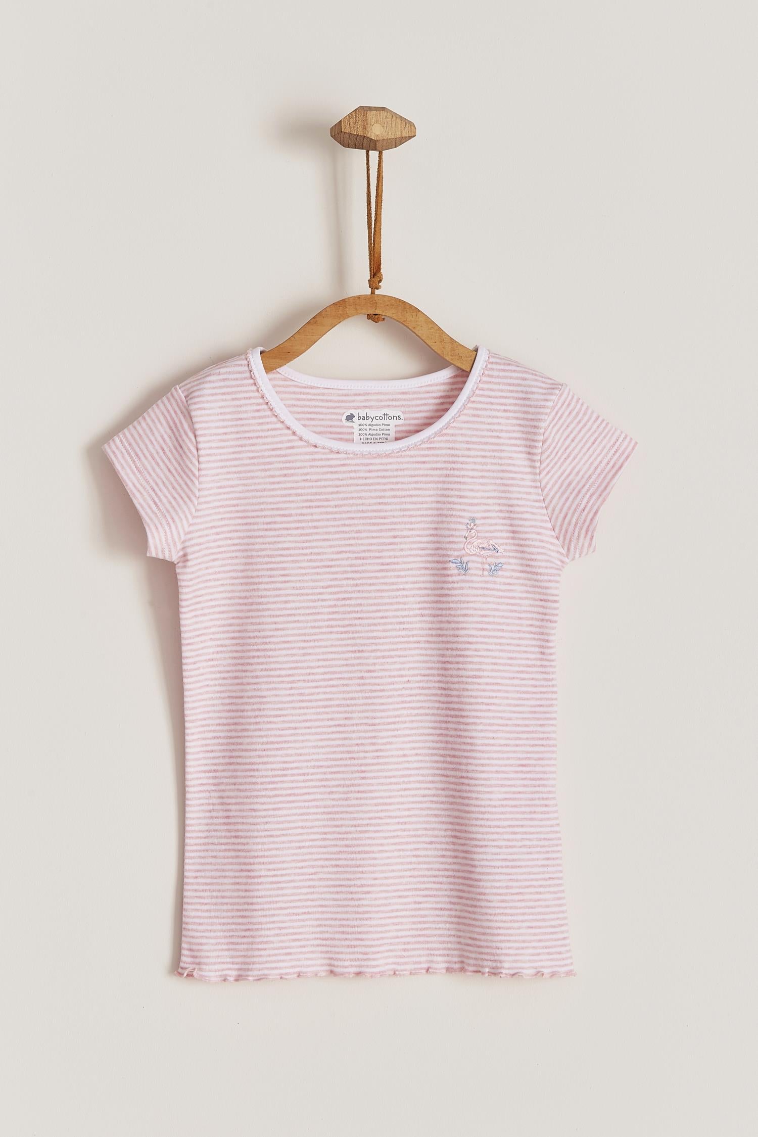 Pijama Victoria flamingo stripes