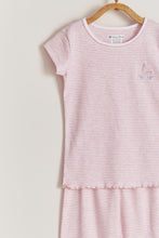 Cargar imagen en el visor de la galería, Pijama Victoria flamingo stripes
