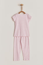 Cargar imagen en el visor de la galería, Pijama Victoria flamingo stripes
