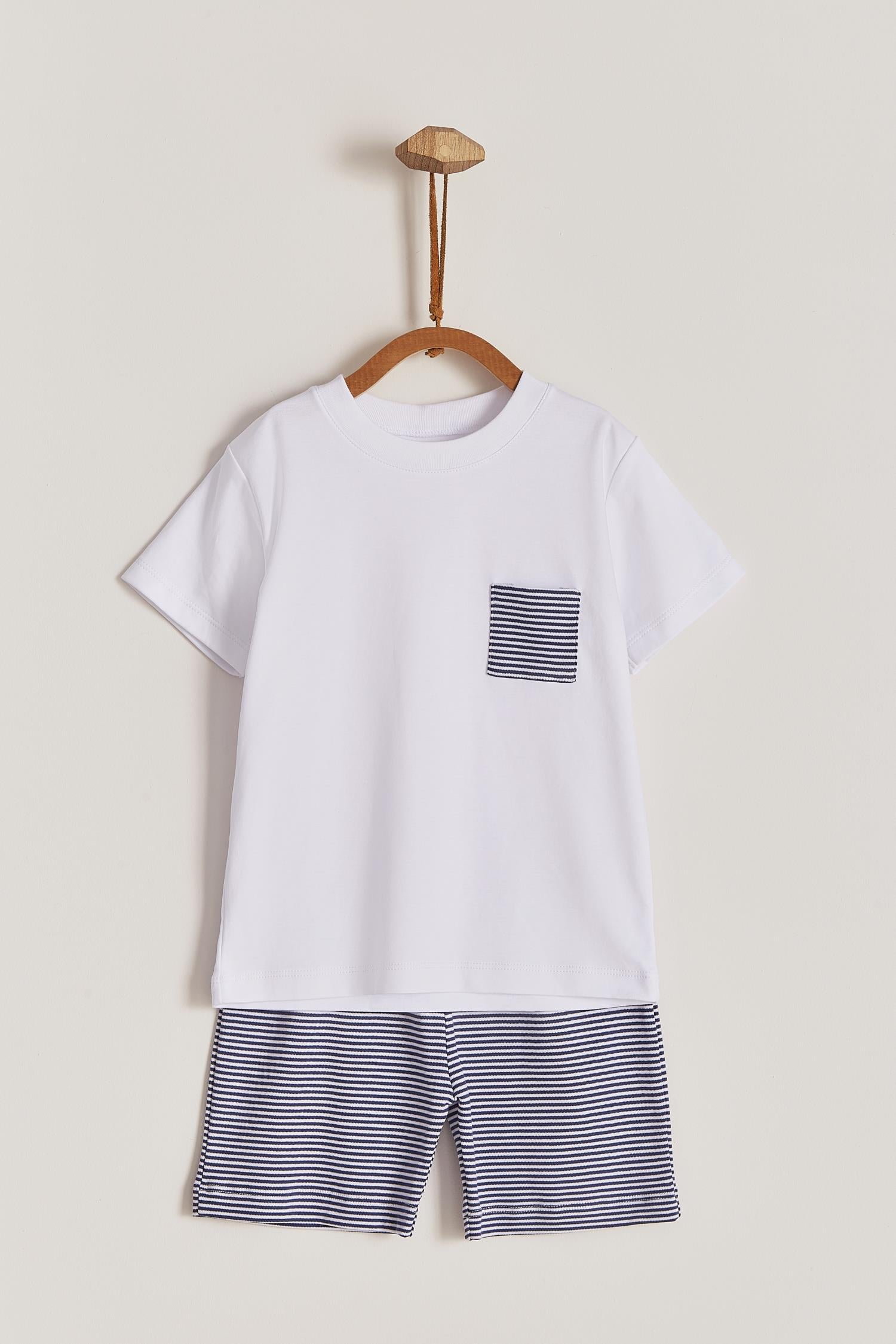 Pijama Thomas ocean stripes pima