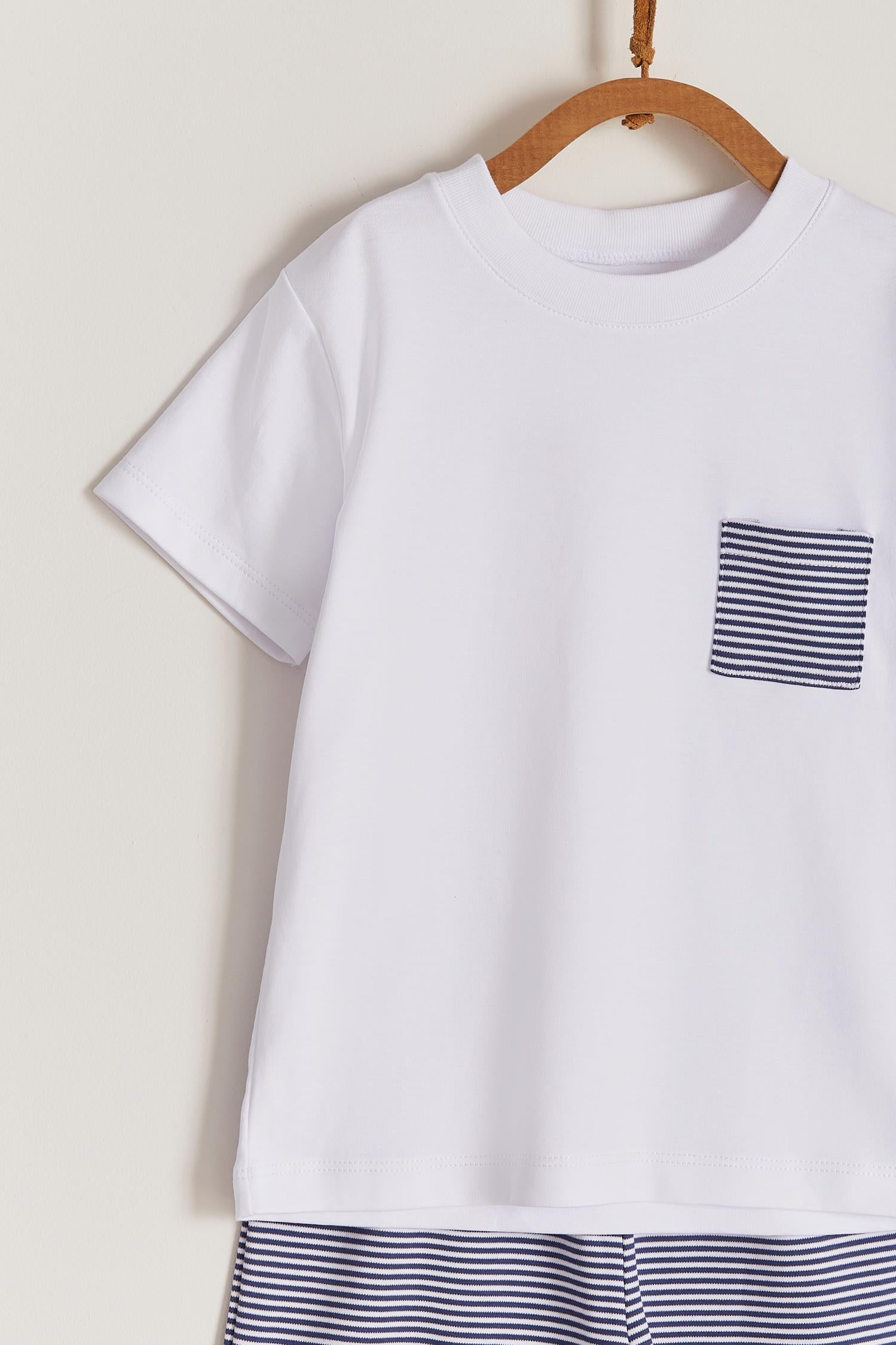 Pijama Thomas ocean stripes pima